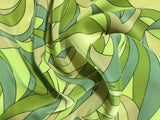 Green Splash - Silk Charmeuse