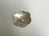 Mother of Pearl Flower 2 Hole Button (2 Sizes to Choose From)