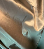 Iridescent Bronze Taupe - Faux Silk Taffeta Fabric