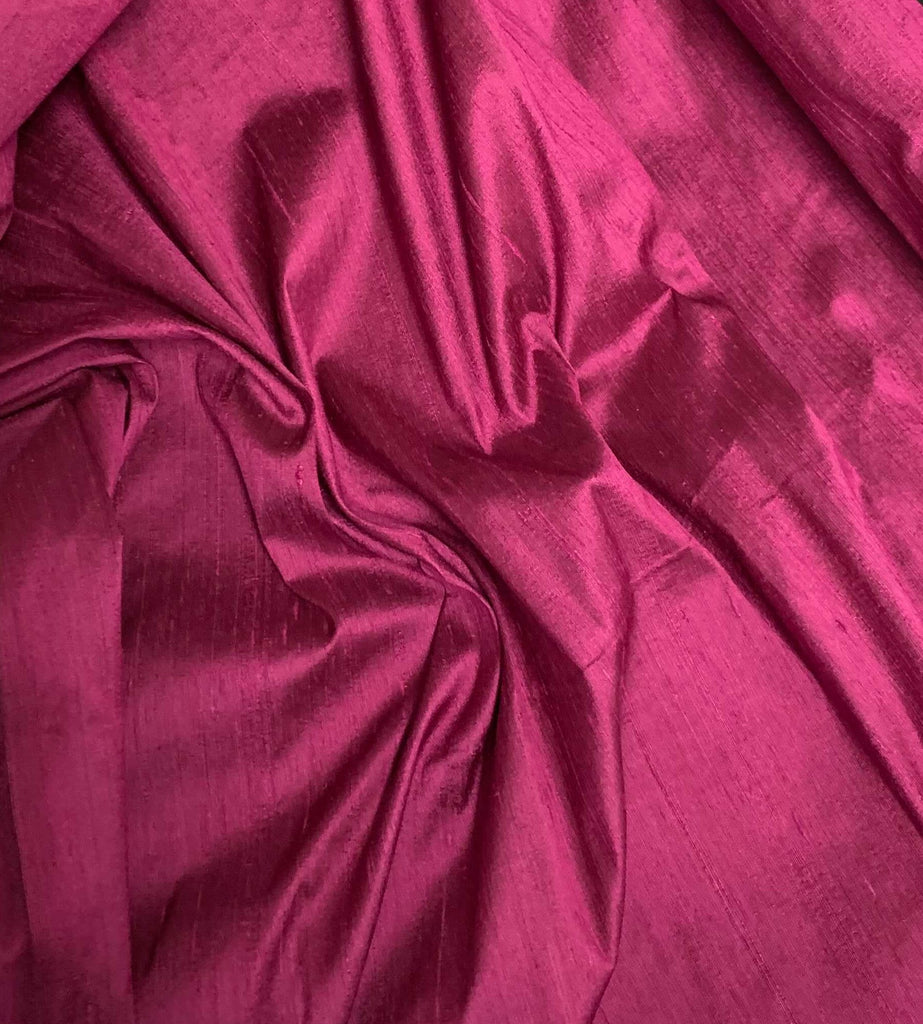 Boysenberry - Silk Dupioni Fabric