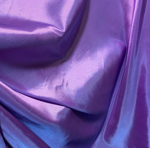Lavender Purple - Faux Silk Taffeta Fabric