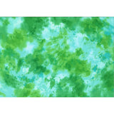 Turquoise & Kelly Green Watercolor - Sunny Splash - Lecien Japan Cotton Fabric