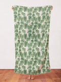 Modern Botanicals - Monstera Leaves Green - Paintbrush Studio Cotton Fabrics