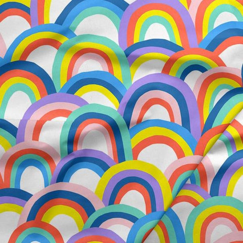 Over the Rainbow 12" Bright- Paintbrush Studio Cotton Fabrics