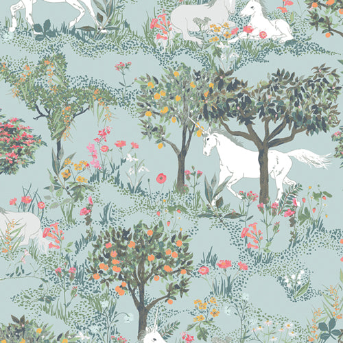 Mystical Quest by Day - Picturesque - by Katarina Roccella for Art Gallery 100% Cotton Fabric