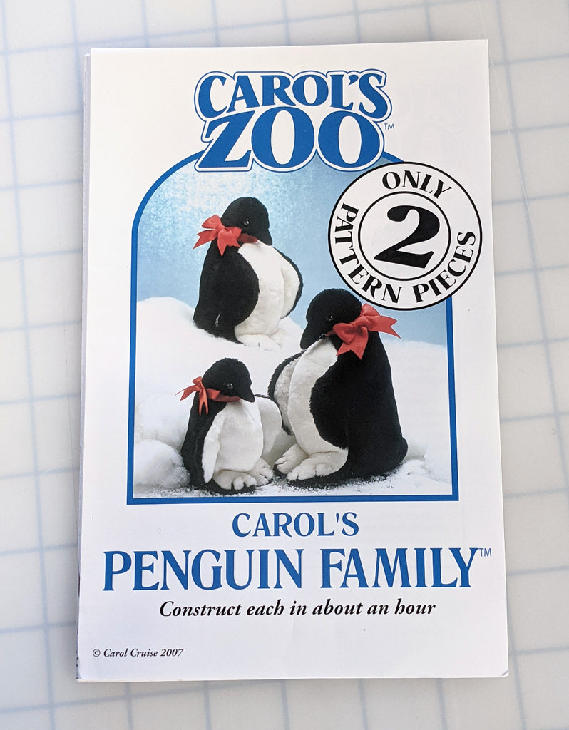 Penguin - Carol's Zoo Plush Pattern