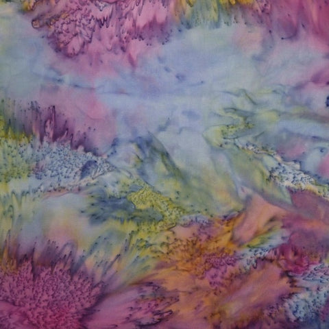 Pure Shores - Reef Multicolor - Batik by Mirah Cotton Fabric