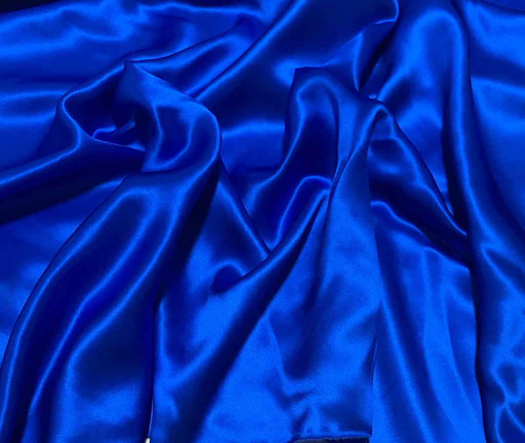 Royal Blue - 19mm Silk Charmeuse – Prism Fabrics & Crafts