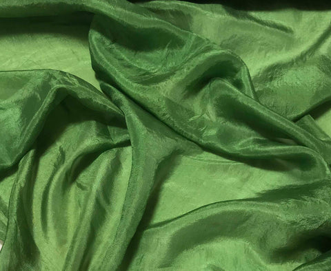 Avocado Green - Hand Dyed Silk Habotai
