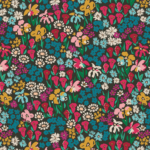 Bloomkind Meadows - The Flower Society - Art Gallery Cotton Fabric