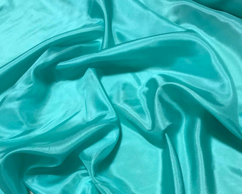Turquoise - 8mm Silk Habotai
