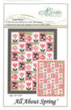 All About Spring Love Flows - Jan Douglas Design Quilt Pattern