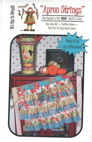 It's Hip To Strip!!! Apron Strings Pattern -Teacher's Pet