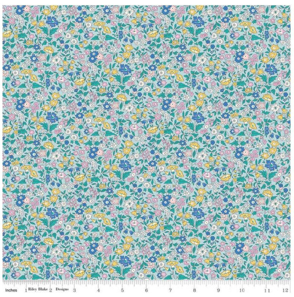 Ava May A - Deco Dance Collection - By Liberty Fabrics for Riley Blake - Cotton Fabric