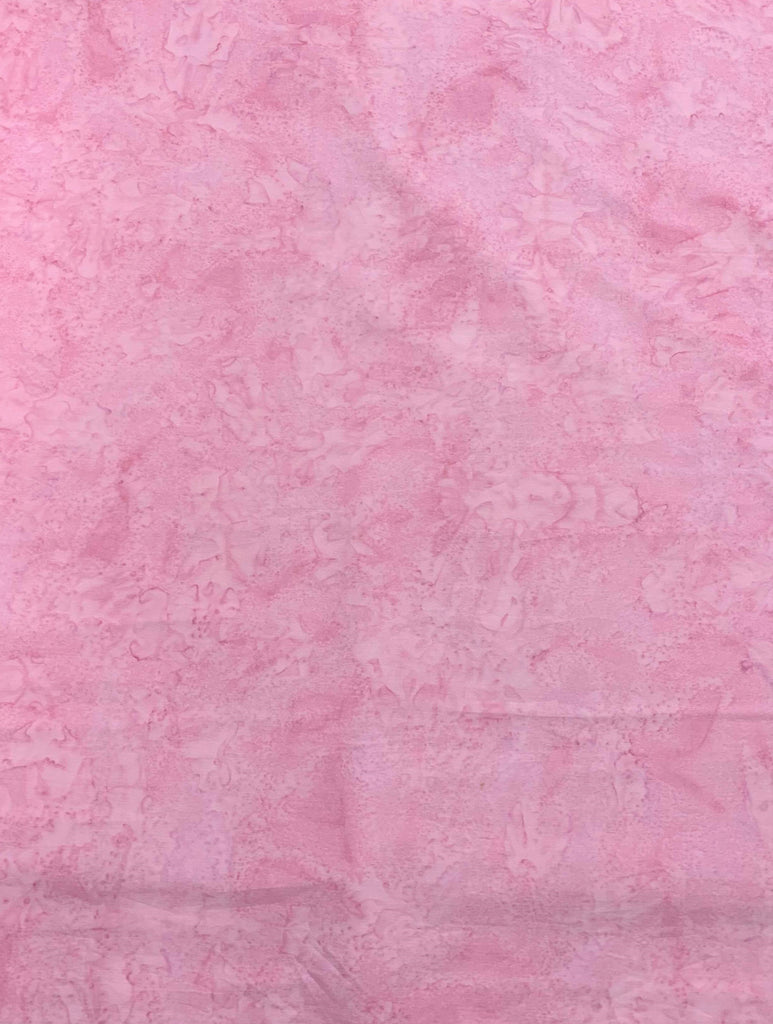 Ballerina Pink Shadows - Banyan Batik Tone on Tone 100% Cotton Fabric
