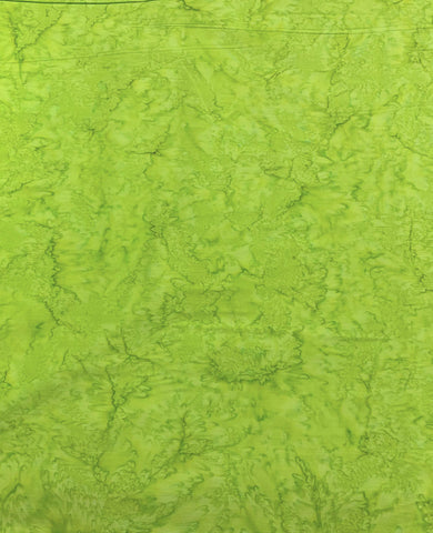 Bright Green Shadows - Banyan Batik Tone on Tone 100% Cotton Fabric