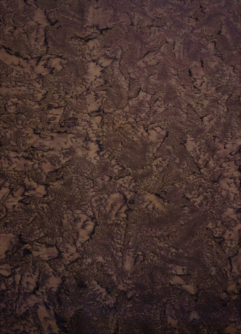 Chocolate Brown Shadows - Banyan Batik Tone on Tone 100% Cotton Fabric