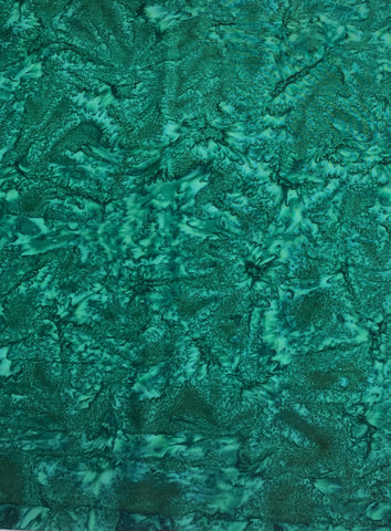 Forest Green Shadows - Banyan Batik Tone on Tone 100% Cotton Fabric