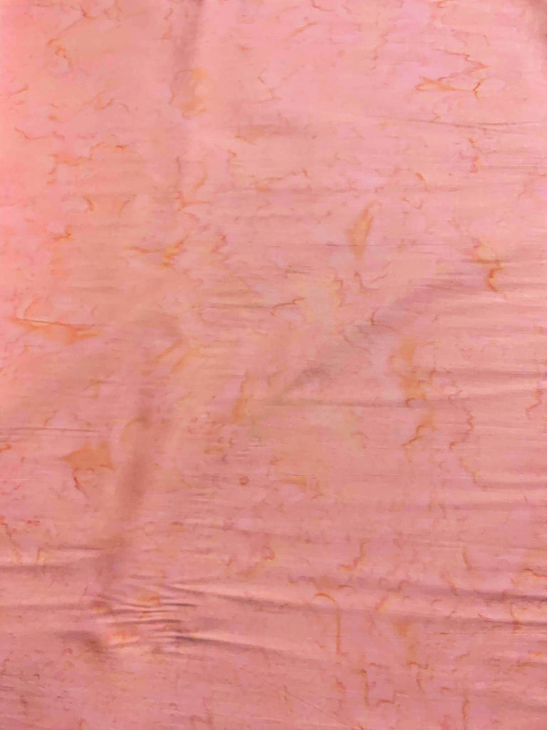 Peach Shadows - Banyan Batik Tone on Tone 100% Cotton Fabric