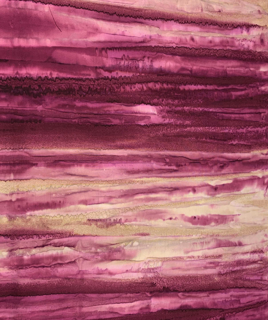Purple Amethyst Stripes - Stardust - Banyan Batiks Fabric