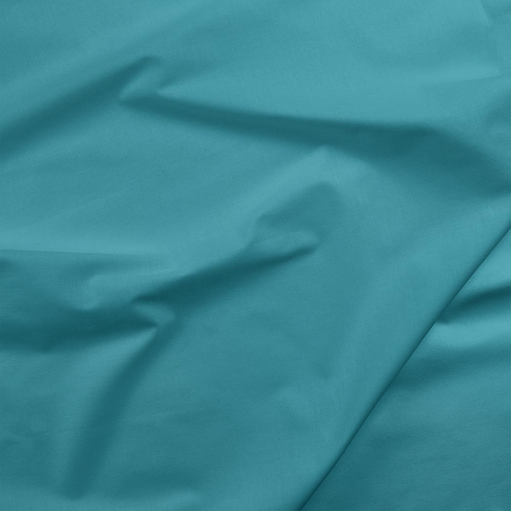 100% Cotton Basecloth Solid - Cyan Blue - Paintbrush Studio Fabrics