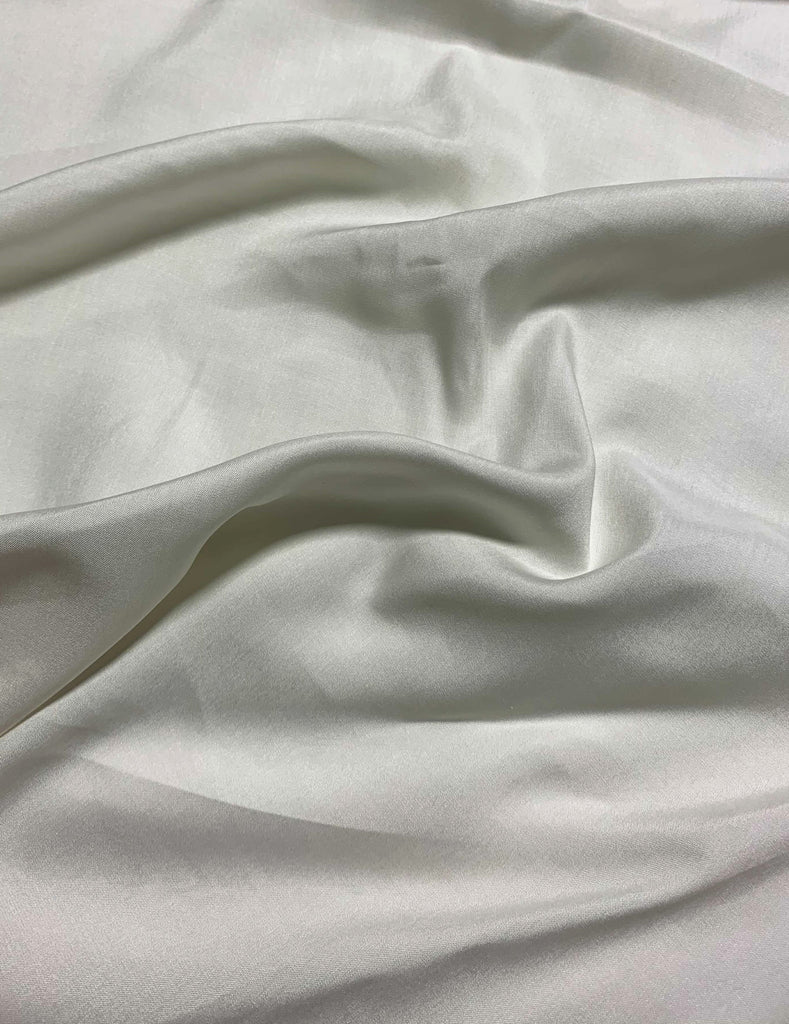 Natural White - Silk Broadcloth