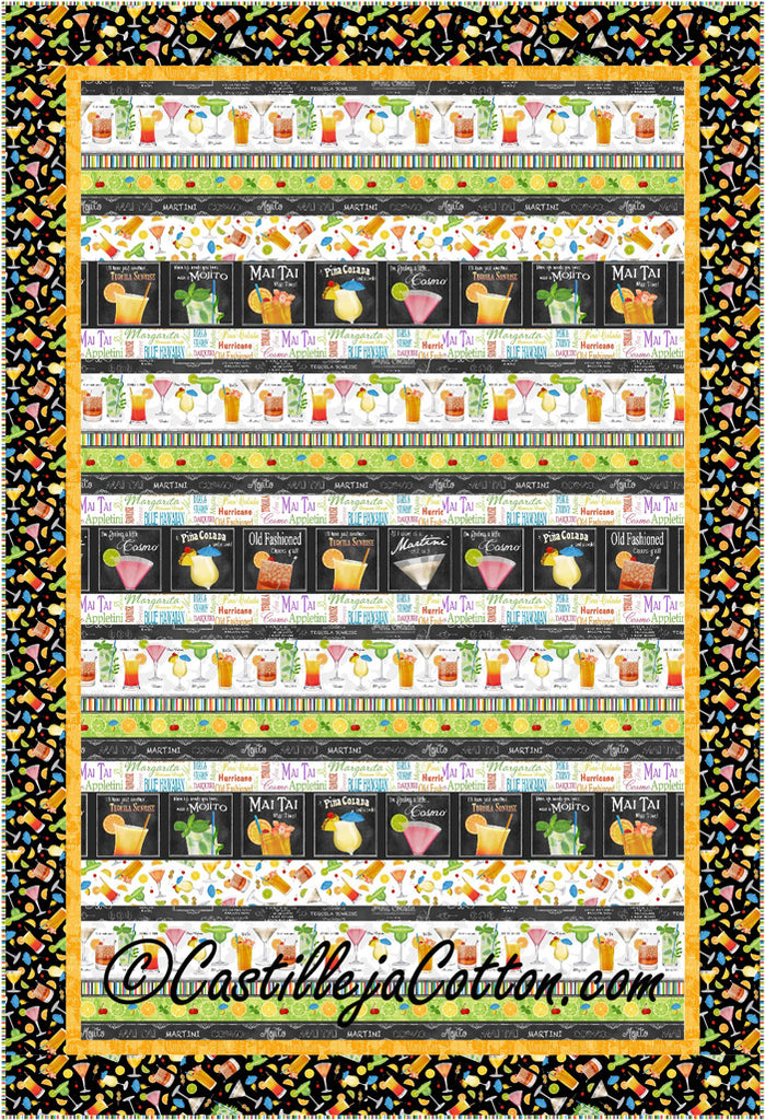 Cheers - Quilt Pattern by Castille ja Cotton