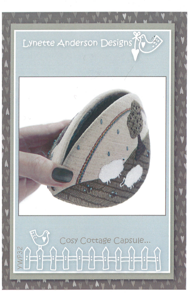 Cosy Cottage Capsule Purse/Pouch - Lynette Anderson Designs Pattern