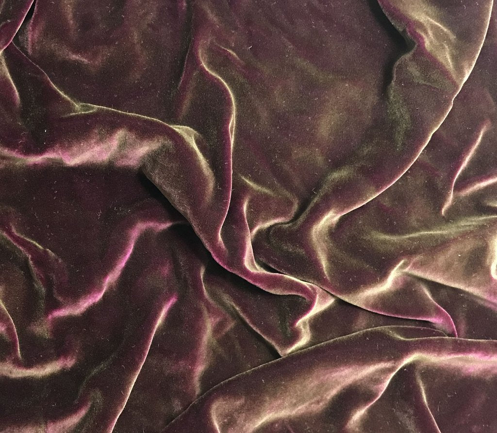 deep fuchsia silk, CHIFFON
