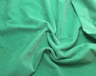 Emerald Green - Hand Dyed Cotton Velveteen