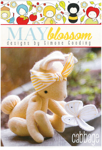 Cabbage Cute Rabbit Sewing Pattern - May Blossom