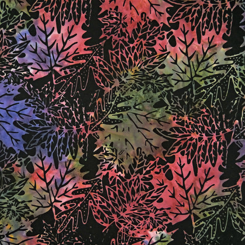 Imperial Leaves Firenze - Batik by Mirah Cotton Fabric