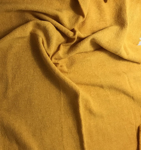 Golden Yellow - Hand Dyed Poplin Gauze Silk Noil
