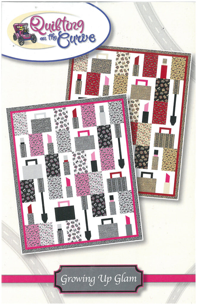 Growing Up Glam Quilt Pattern-Quilting on the Curve