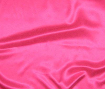 Hot Pink - Sandwashed Silk Charmeuse