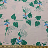 Backyard- Hummingbirds- Birch Organic Fabrics -Premium Cotton Fabric