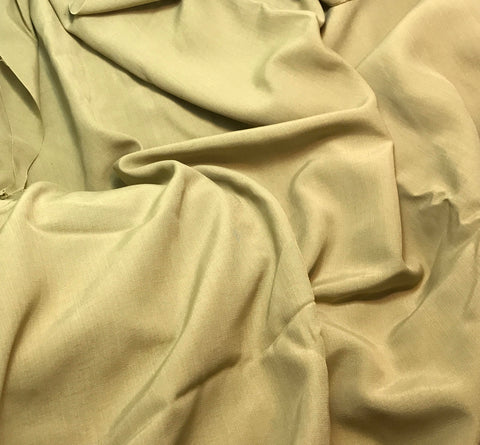 Golden Beige - Faux Silk Shantung Fabric