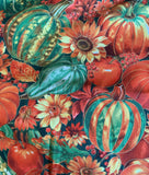 Golden Harvest - Fall Pumpkins & Sunflowers - by Fabri-Quilt 100% Cotton Fabric