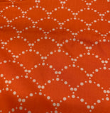 Ripples Coral - Pearls Scallop Millie Fleur for Art Gallery 100% Cotton Fabric