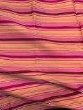Pink & Orange Sherbet Candy Stripes - Feelings by Art Gallery 100% Cotton Fabric