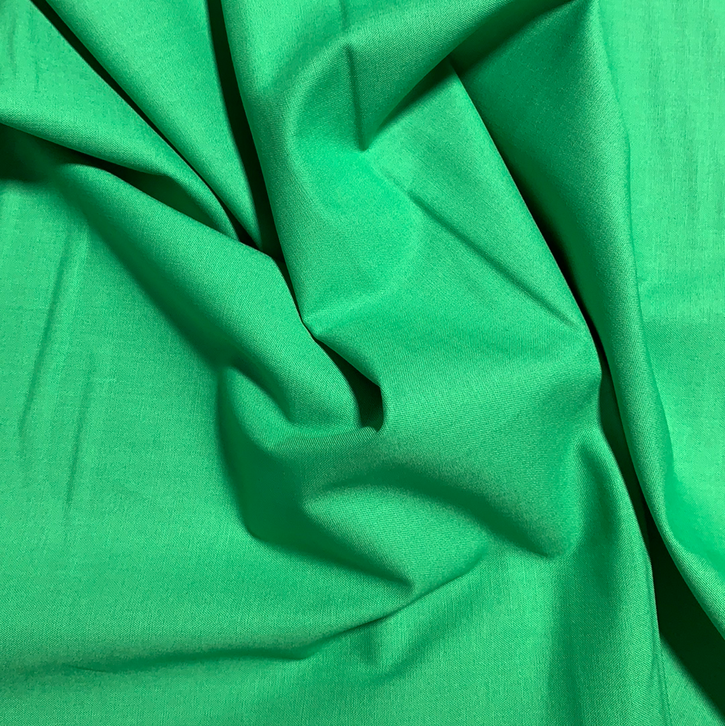 100% Cotton Basecloth Solid - Paradise Green - Paintbrush Studio Fabrics