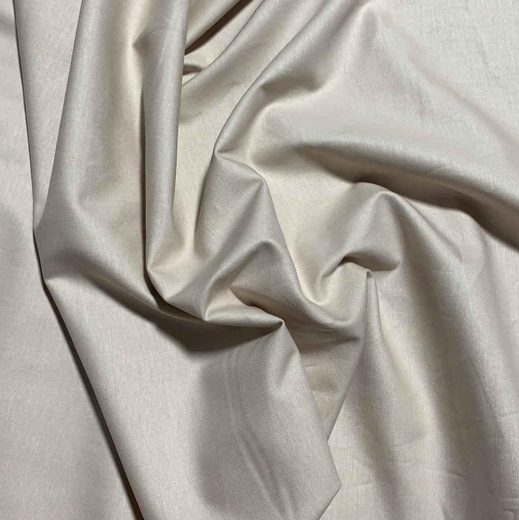 100% Cotton Basecloth Solid - Ivory - Paintbrush Studio Fabrics