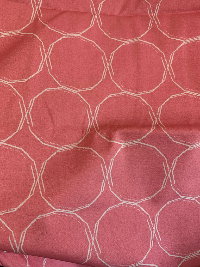 Hula Hoops Blush Pink - Essentials - by Art Gallery 100% Cotton Fabric