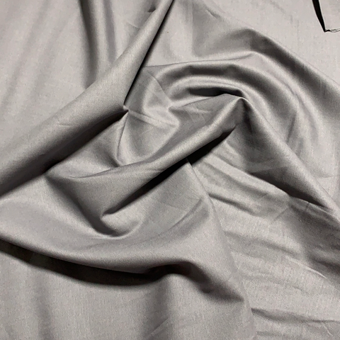100% Cotton Basecloth Solid - Grey - Paintbrush Studio Fabrics