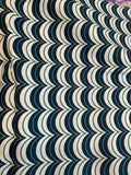 Navy & White Waves - Tidy Curlers Curiosities - by Art Gallery 100% Cotton Fabric