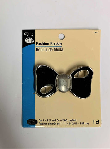 Dritz Black Bow Fashion Buckle