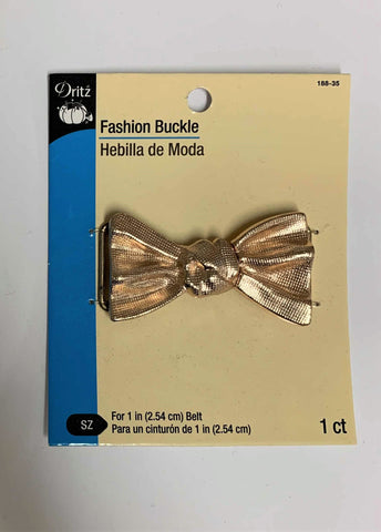 Dritz Rose Gold Bow Fashion Buckle