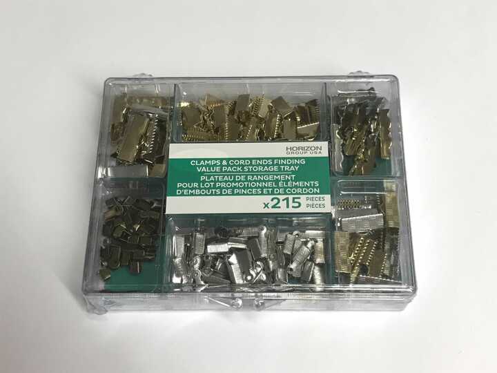 Clamps & Cord Ends Finding Value Pack Storage Tray