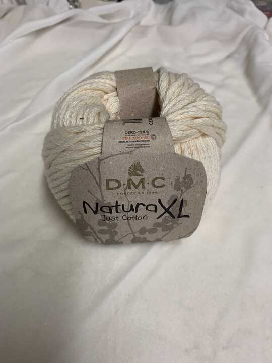 DMC Natura XL Bulky Cotton Yarn - Ecru