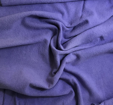 Iris Purple - Hand Dyed Silk Noil